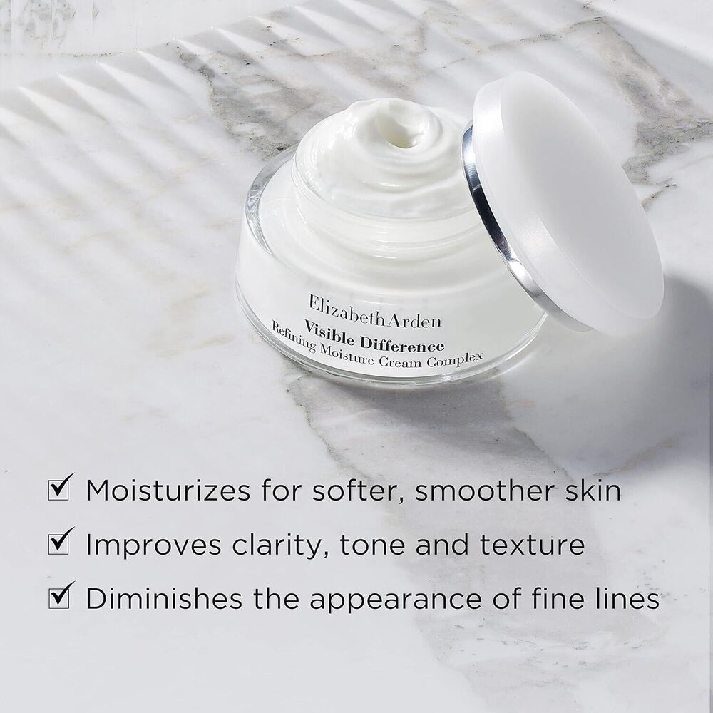 Elizabeth Arden Visible Difference 75ml Refining Moisture Cream - Picture 3 of 4